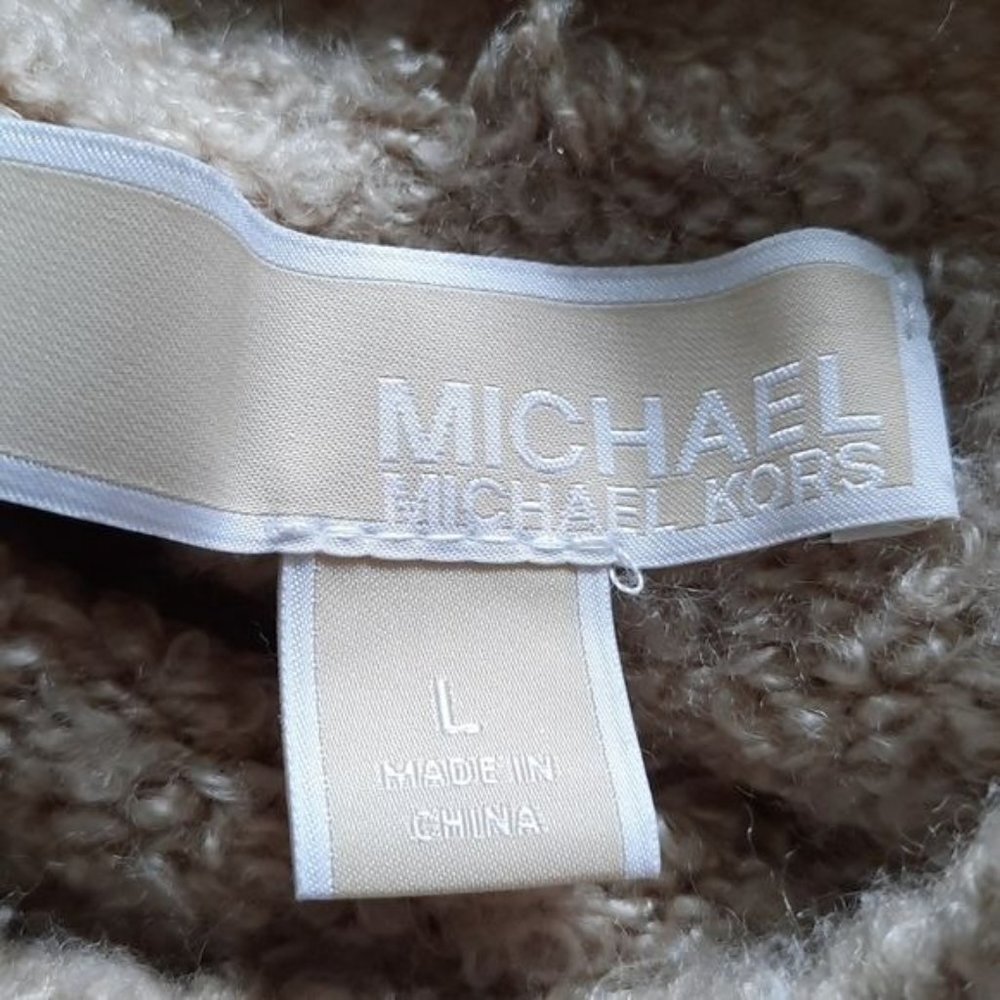 Michael Michael Kors Wool Blend Turtleneck Sweater Size Large - Picture 4 of 5